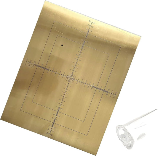 NY-101A Collimator and Beam Alignment Test Tools Brass Light Field and X-ray Field Congruence Collimator