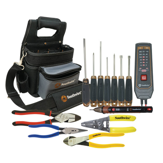 Southwire 14-Piece Household Tool Set with Soft Case 65187640