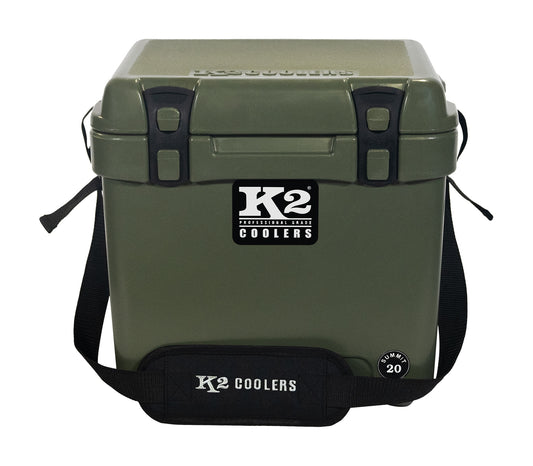 K2 Coolers Summit Duck Boat Green 20-Quart Insulated Personal Cooler S20GN