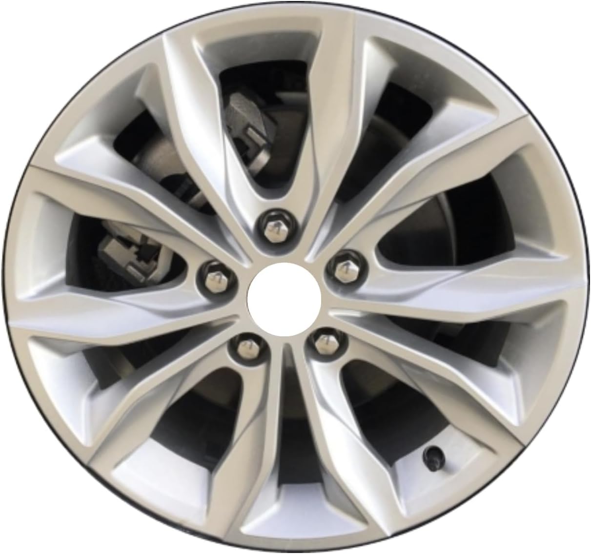 17" 17x7.5" Factory OEM Silver Aluminum Alloy Wheel Rim for 2019-2025 Chevrolet Malibu | 5894