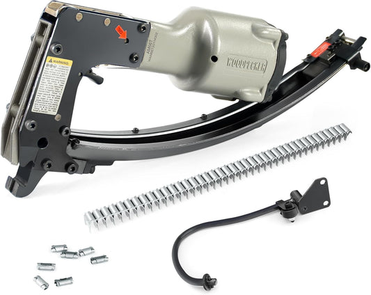 Woodpecker AM66T Pneumatic Clinching Clipper Tool, Vertex Fastening/Hartco Clipper Tool/J Clips Tool for Mattress, Wire Binding and Spring Fixing