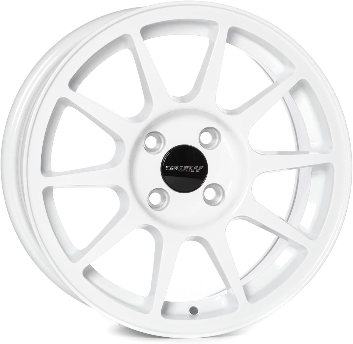 Circuit Performance CP23 15x7 Gloss White 4x100 +35mm Offset Wheels JDM Type R Style Rims compatible with Honda Civic, Acura Integra, Mazda Miata
