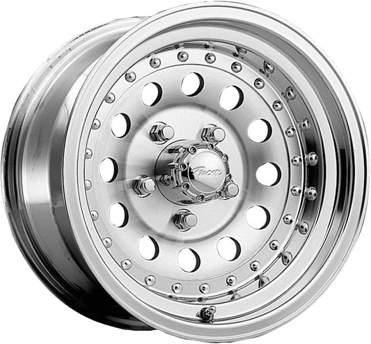 Pacer 162M ALUMINUM MOD Wheel with Machined Finish (15x7"\/5x4.75", -07mm Offset)