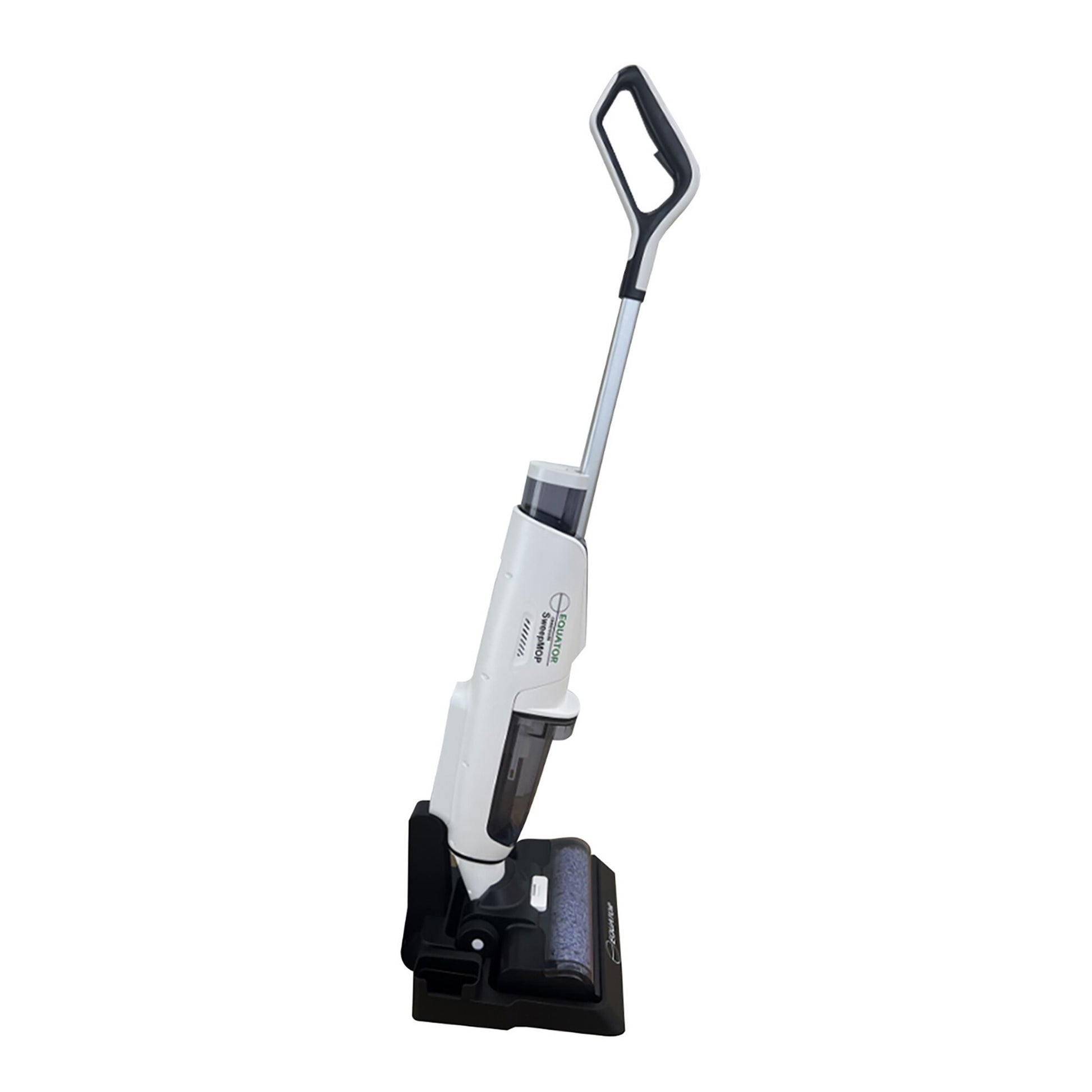 Equator Advanced Appliances Rechargeable Battery Carpet and Hard Surface Cordless Indoor Floor Sweeper VSM 6000 W