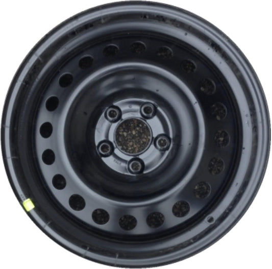 17" 17x7" Reconditioned Factory OEM Black Steel Wheel Rim for Nissan Rogue 2014-2020 | 62618