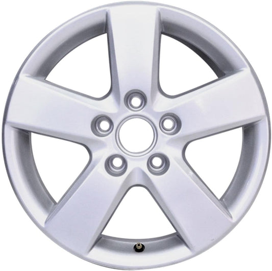 Partsynergy Replacement For New 16 Inch Aluminum Wheel Rim Fits 2008-2010 Volkswagen Jetta 5 Lug 112mm 10 Spokes 16x6.5 inch