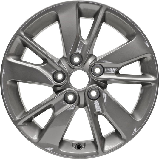 Part Synergy Replacement For New 16 Inch Aluminum Wheel Rim Fits 2016-2018 Kia Optima 5 Lug 115mm 10 Spokes 16x6.5 inch