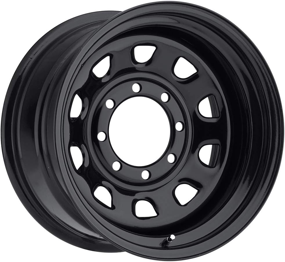 Vision 84 D Window 15x10 5x114.3/5x4.5" -39mm Gloss Black Wheel Rim