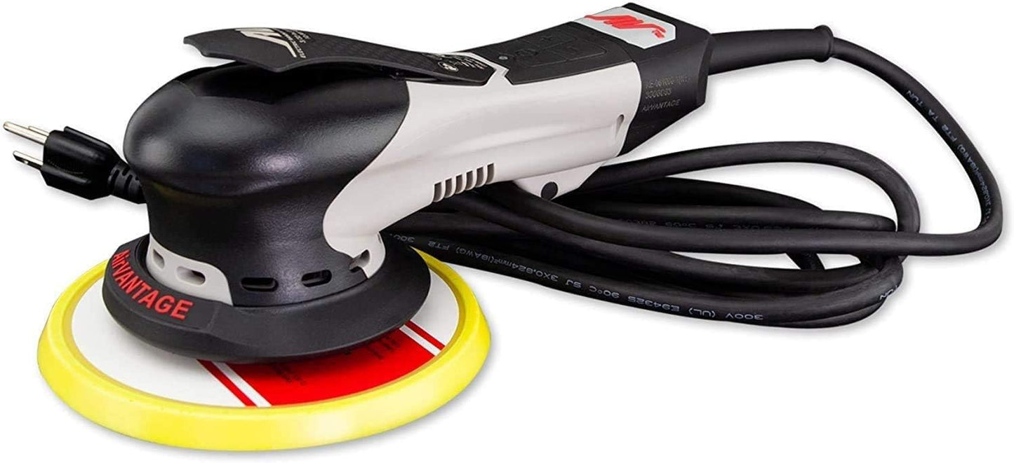 AirVANTAGE 6" Palm-Style, 2nd Generation Advanced Electric Sander Non-Vacuum with Low-Profile Pad (3\/32- Hook & Loop)