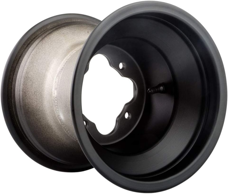 4/110 Douglas A5 Wheel 10X8 3.0 + 5.0 Matte Black - Fits: Arctic Cat 150 2009-2017