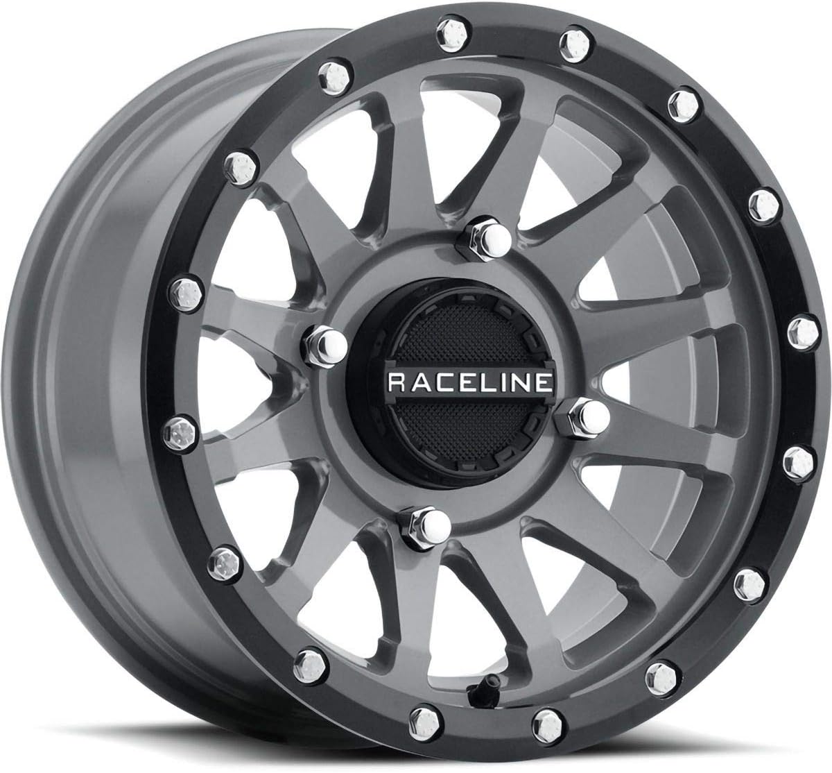 Raceline A95SG Trophy 14x7 4x156 +10mm Gunmetal Wheel Rim 14" Inch