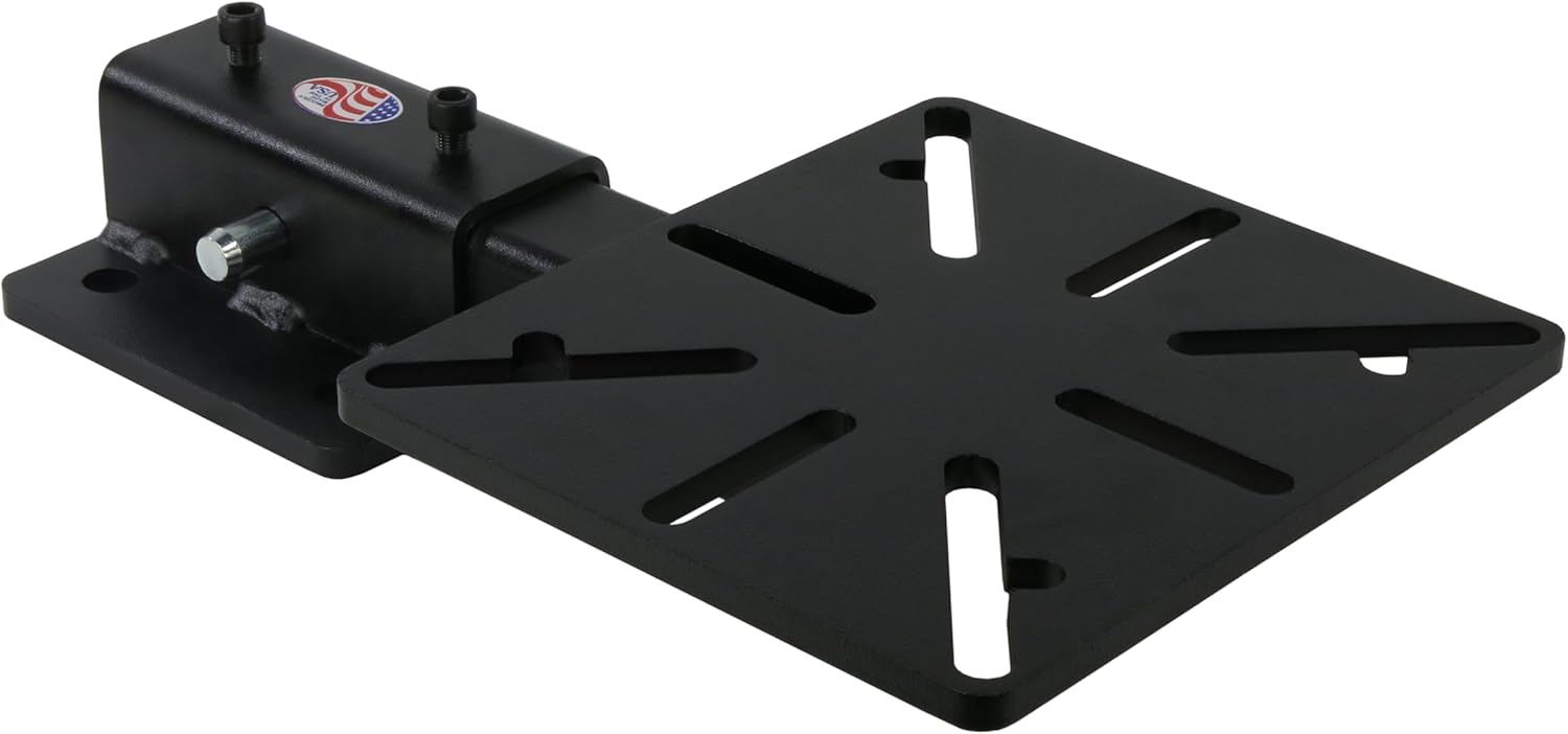 Trick-Tools Versa-Mount Vise and Grinder Table Mount, Workbench Receiver Hitch Style Tool Stand, Made in The USA