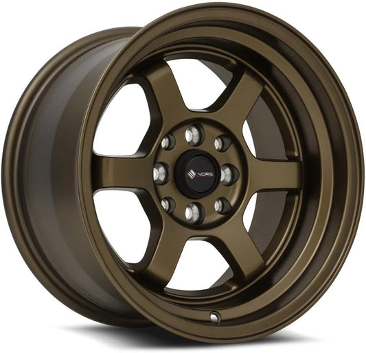15x8 Vors TR7 4x100/4x114.3 0 Bronze Wheel Rim 73.1