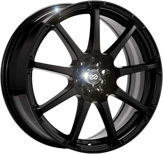 Enkei 441-780-0238BK EDR9 Performance Wheel 17x8 +38 5x100/114.3 Black Paint