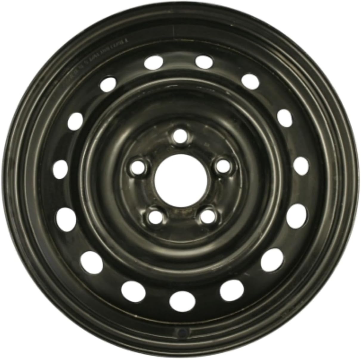 16" 16x6.5" Reconditioned Factory OEM Black Steel Wheel Rim for 2002-2006 Nissan Altima | 62397