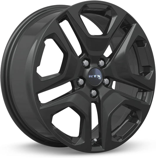 RTX OSAKA Custom Wheel - 18x7, 35 Offset, 5x114.3 Bolt Pattern, 60.1mm Hub - Satin Black Rim
