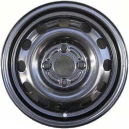 14" 14x5.5" Reconditioned Factory OEM Black Steel Wheel Rim for 2000-2007 Ford Focus | 3365