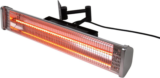 Hanging Patio Heater, Electric Patio Heater Halogen Heating Hanging Heater for Balconies Courtyards Garages Terraces and Restaurants,1500W