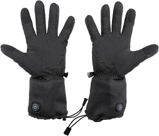 KLEIN TOOLS 60795 Rechargeable Heated Work Glove Liners (Large) with Knit Dipped Gloves (2XL), Cut Level A1 Protection, Touchscreen Compatibility, and Batteries