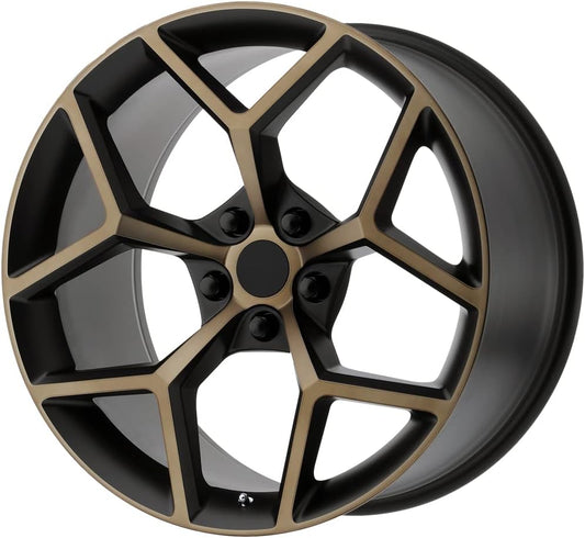 PR126 Black/Bronze Wheel with Aluminum (20 x 10. inches /5 x 120 mm, 23 mm Offset)