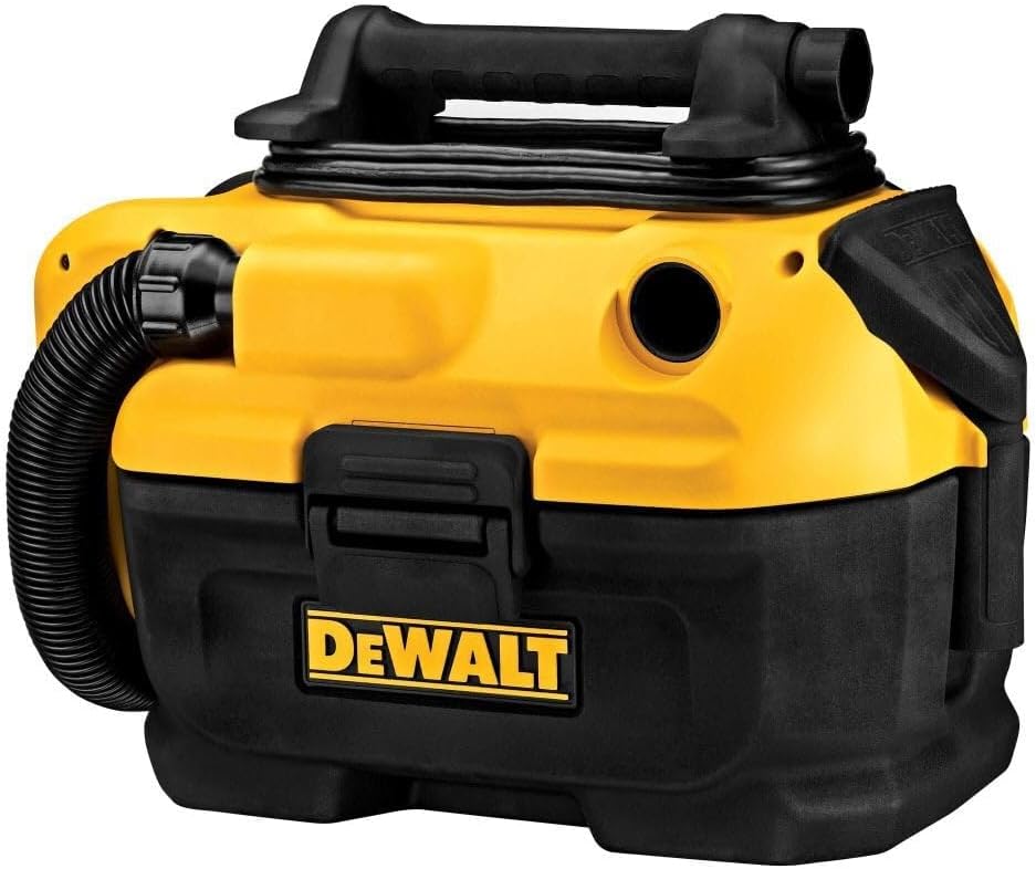 DEWALT Shop Vacuum Wet and Dry, Cordless and Corded Wet Dry Vacuum Cleaner Shop Vac 20V MAX, Portable Shopvac, Tool Only (DCV581H)