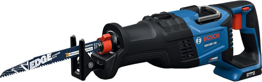BOSCH GSA18V-126N PROFACTOR 18V Reciprocating Saw - 1-1/4" Stroke, 0-3000 SPM, BITURBO Brushless, KickBack Control, 6 Speed Settings, Tool-Free Blade Change (Bare Tool)