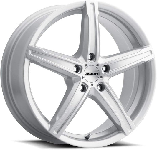 Vision 469 Boost 16x7.5 5x115 +34mm Silver Wheel Rim 16" Inch