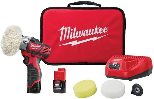Milwaukee 2438-22 M12 Variable Speed Polisher/Sander – Cp/Cp Kit