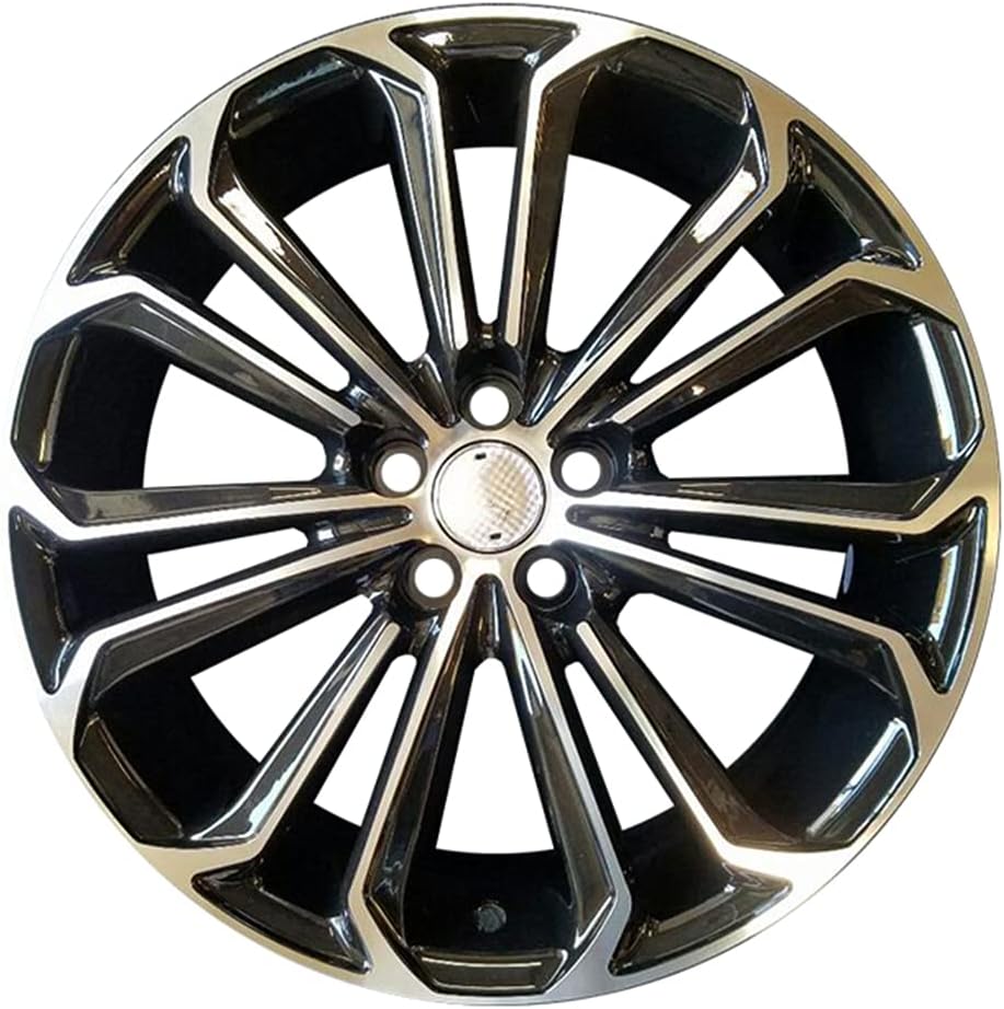 New Single 17" 17x7 Inch Alloy Wheel for 2014–2016 Toyota Corolla | OEM Design Replacement Rim | Machined Black | Direct Fit - OE Stock Specs | 75152