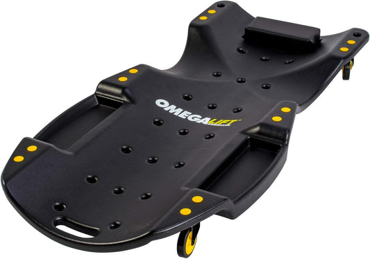 Omega Lift Equipment 48" Plastic Creeper with Dual Tool Trays