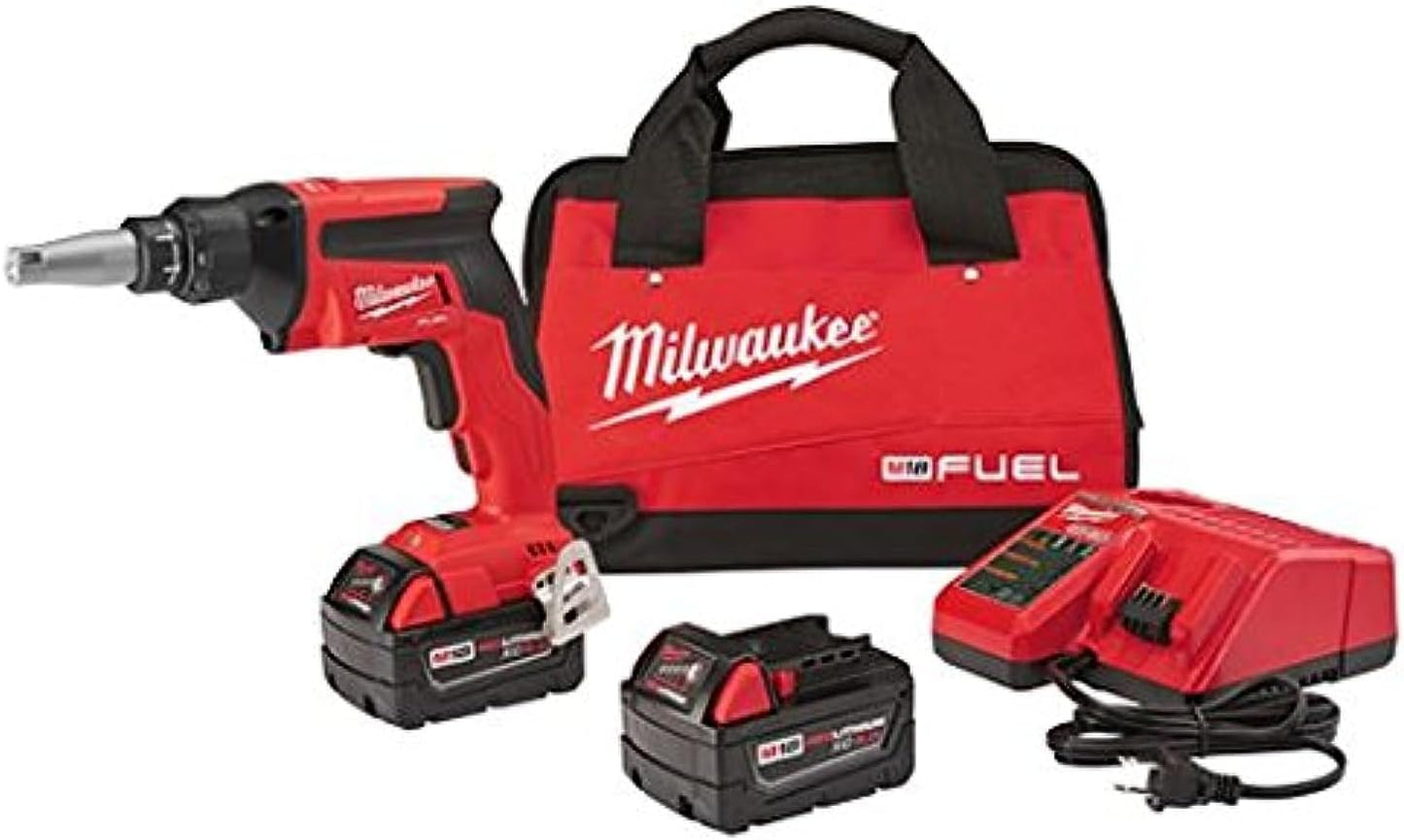 Milwaukee 2866-22 M18 FUEL Drywall Screw Gun- XC Kit with 5.0 Ah Batteries