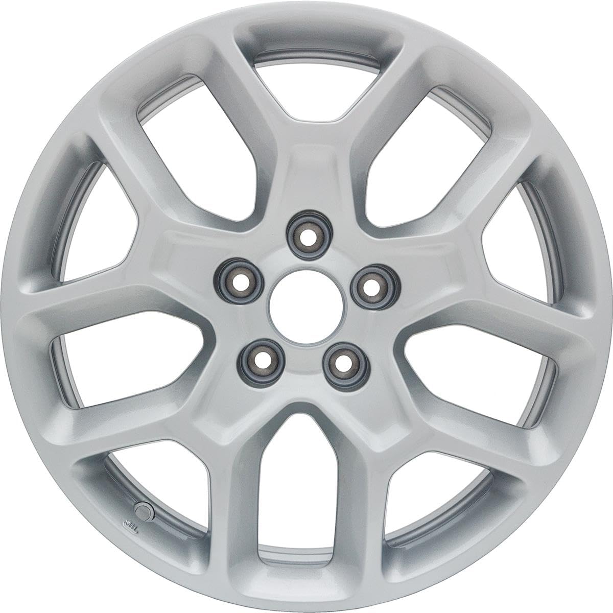17x7 inch Aluminum Wheel Rim for 2015-2018 Jeep Renegade Painted SIlver 5-110mm