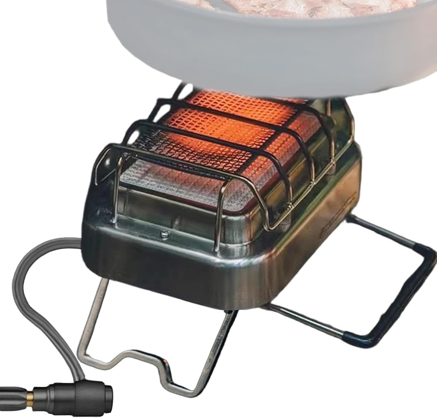 Tent Heater,2-in-1 Stainless Steel Cooking Stove,Camping Tent Heater - for Outdoor Hiking Patio Garage Fishing Wildlife Watching 1-2 People