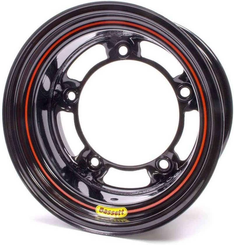 BASSETT Wide 5 Spun 15x8" Wide 5 Black Wheel P/N 58SR4