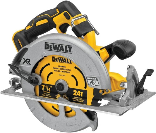 DEWALT 20V MAX* XR® BRUSHLESS 7-1\/4" CIRCULAR SAW WITH POWER DETECT™ (Tool Only) (DCS574B)