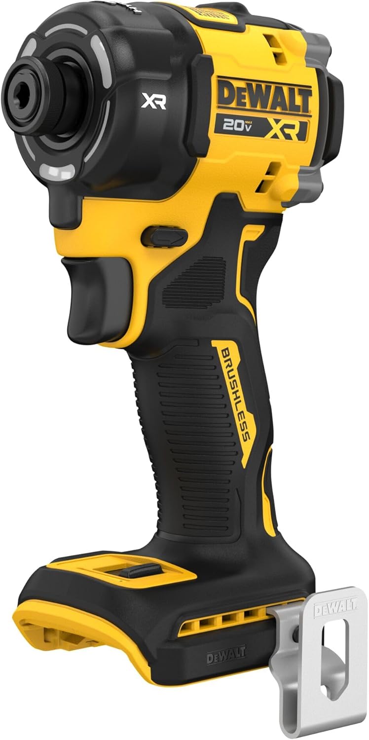 DEWALT 20V MAX XR 1/4 Inch Cordless Quiet Hydraulic Impact Driver, Bare Tool Only (DCF870B)