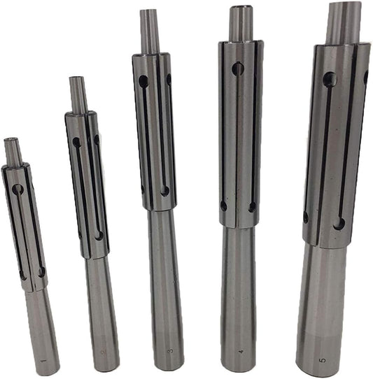 Almhs Precision Expanding Mandrel Set 1/2"-1", 5 Mandres & 5 Sleeves