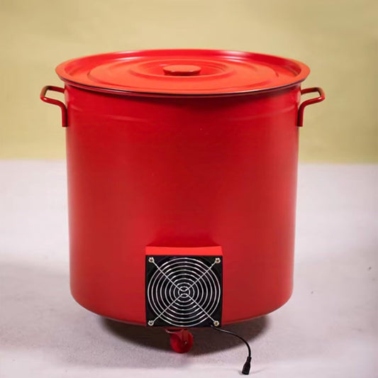 Portable Burn Barrel Smokeless Stainless Steel Metal Trash incinerator Durable with Combustion-Supporting Fan Fast-Burning Outdoor Waste Burner for Home Camping Yard Trash Leaves Paper & Cardboard