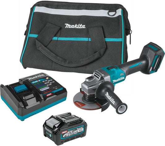 Makita Xgt 40V Max Angle Grinder Kit 4 1/2” / 5 inches