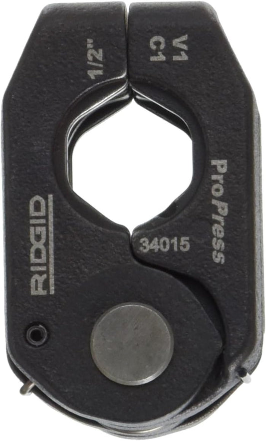 RIDGID 27998 1/2" ProPress Press Ring for Standard or Compact Series Press Tools, Press Ring for Pressing ProPress Fittings onto 1/2" Copper and Stainless Steel Tubing