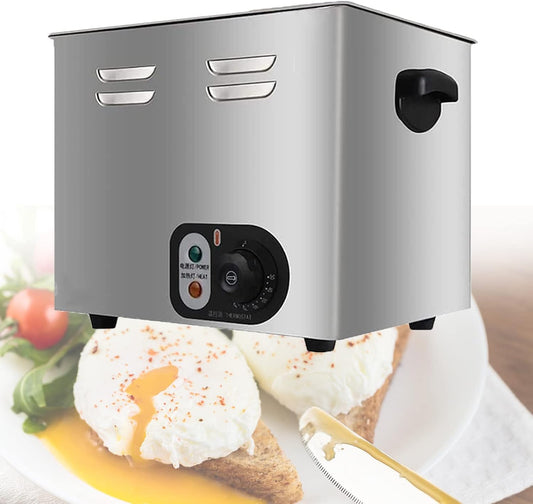 Commercial Hot Spring Egg Cooker 2600w 60 Egg Capacity Automatic Restaurant Egg Boiler Steamer,Automatic Half-Boiled Egg Soft-Boiled Egg Machine Omelette Device,110v