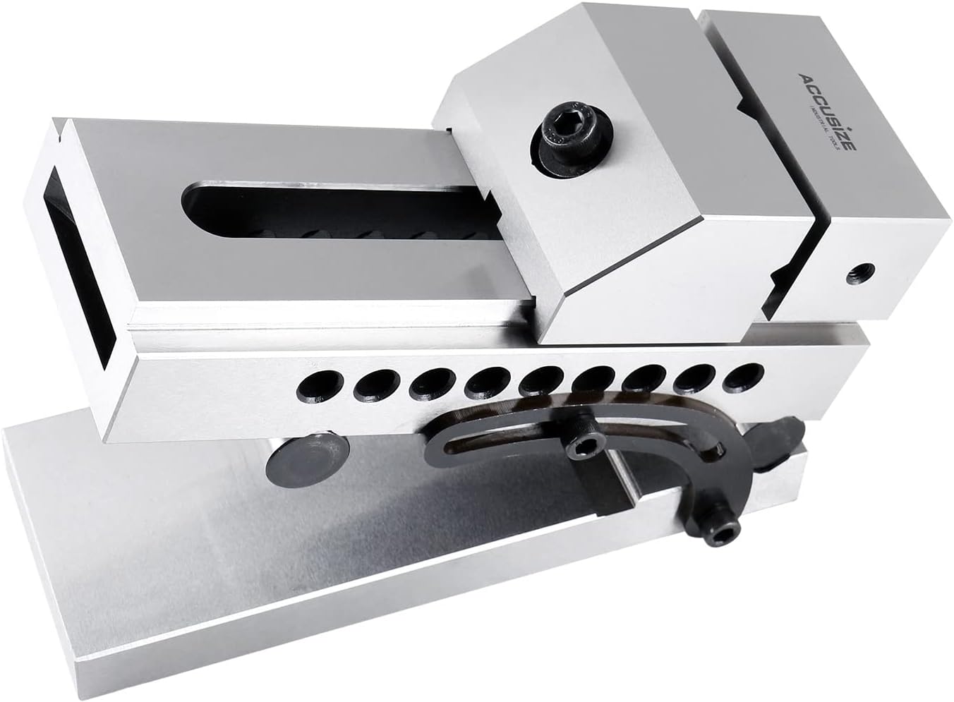 Accusize Industrial Tools 5'' by 0.0002'' Precision Screwless Sine Vise, Ba66-0420