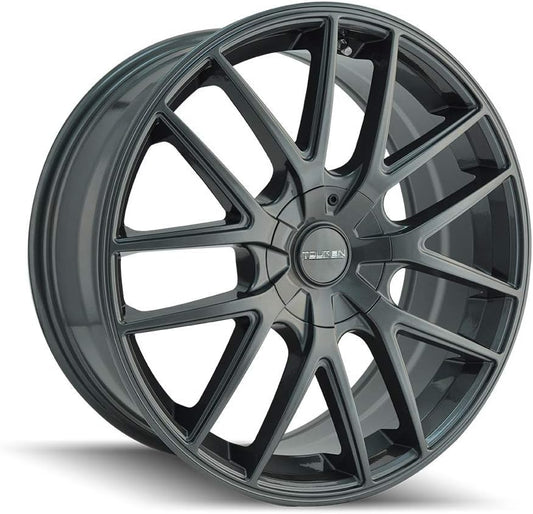 TR60 18x8, Bolt Pattern: 5x108/4.5, Offset: 40, GUNMETAL, set of 1