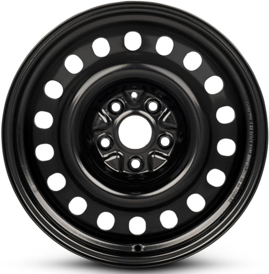 17" 17x7" Reconditioned Genuine Factory OEM Black Steel Wheel Rim for Toyota RAV4 2019-2024 | 75241