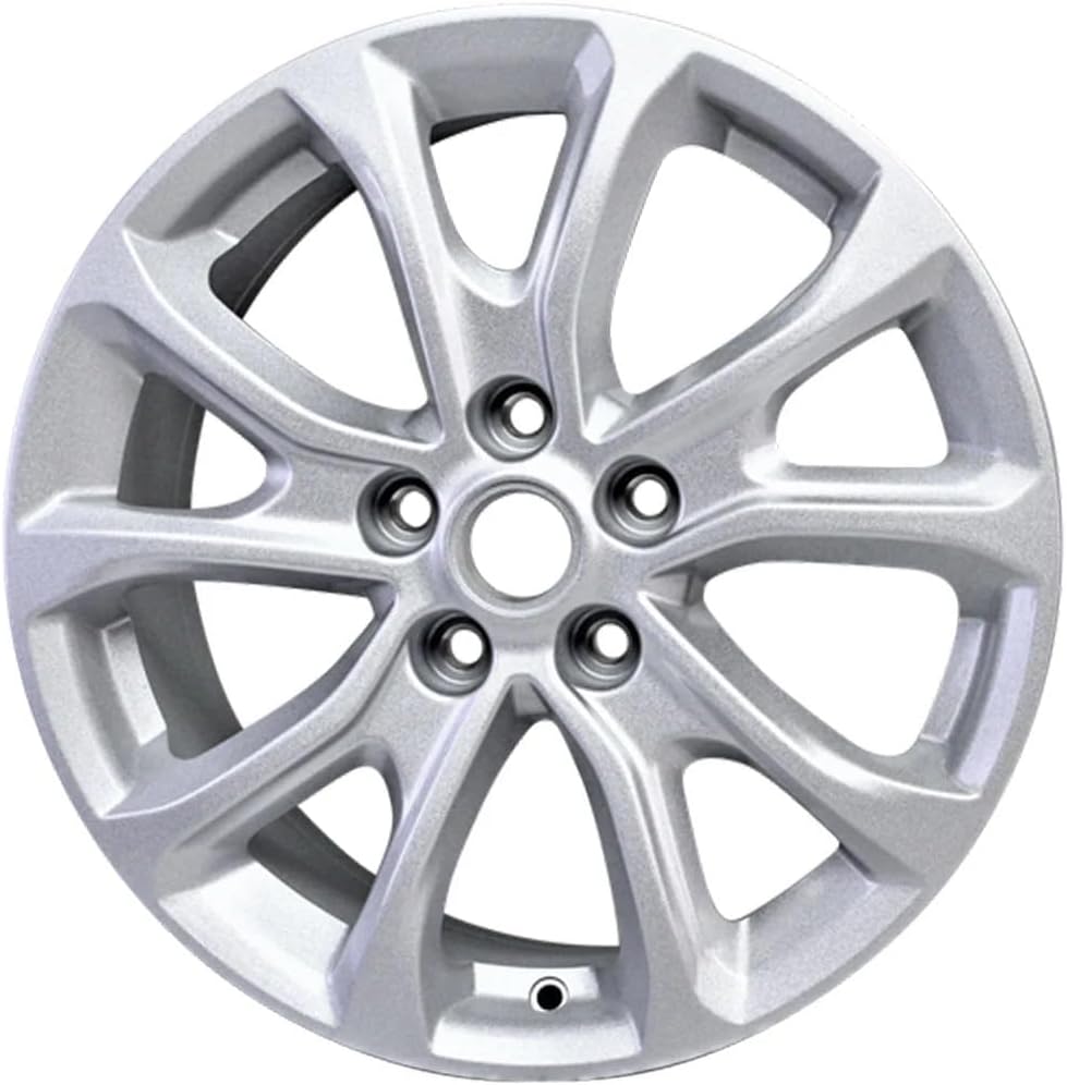 17" 17x7" Reconditioned OEM Silver Aluminum Alloy Wheel Rim for 2018-2021 Chevrolet Equinox | 5829