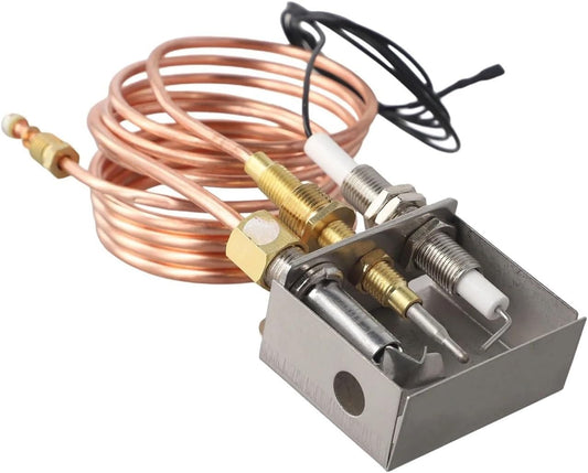 Perfect For Outdoor Use Gas Ignition Kit Complete Ignition Assembly Propane Gas Thermocouple Kit Comprehensive Replacement Kit