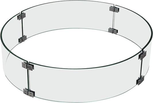 Window Shield for Elementi Manchester Metropolis Boulder Columbia Warren Fire Tables - OFG145-WS & OFG104-WS & OFG110-WS & OFG105-WS & OFG307-WS