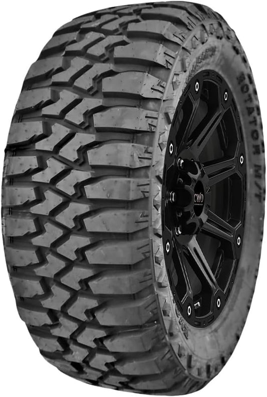 Evoluxx Rotator M\/T Mud Off-Road Light Truck Radial Tire-LT275\/70R18 275\/70\/18 275\/70-18 125\/122Q Load Range E LRE 10-Ply BSW Black Side Wall