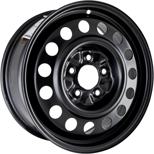 16" 16x6.5" Reconditioned Factory OEM Black Steel Wheel Rim for 2006-2007 Honda Civic | 63900U