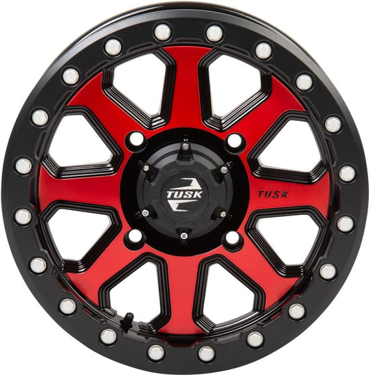 TUSK 4/156 Uinta Beadlock Wheel 15x7 4.0 + 3.0 Candy|Ranger|RZR|Sportsman|Teryx|Wildcat|